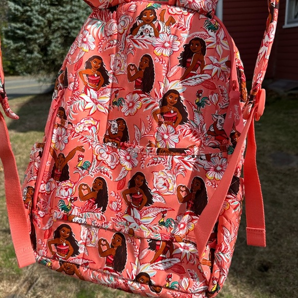 Vera Bradley x Disney Moana Campus Backpack NWT - Picture 6 of 7